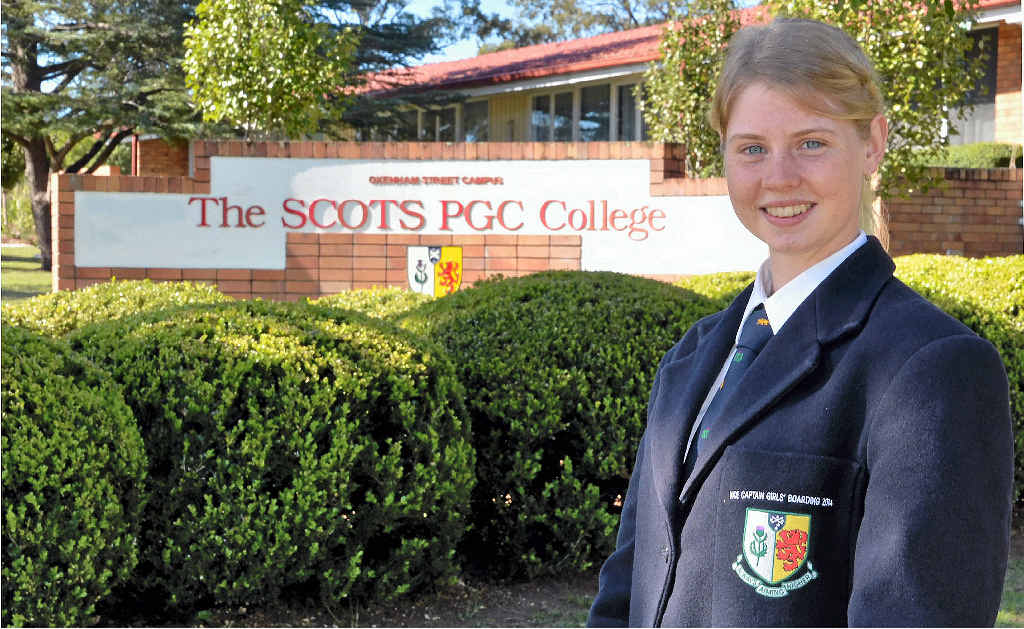 YOUNG ACHIEVER: Jasmine Whitten is also sports vice-captain at The Scots PGC College and came runner-up in the Lions’ Youth of the Year competition this year. YOUNG ACHIEVER: Jasmine Whitten is also sports vice-captain at The Scots PGC College and came runner-up in the Lions’ Youth of the Year competition this year.